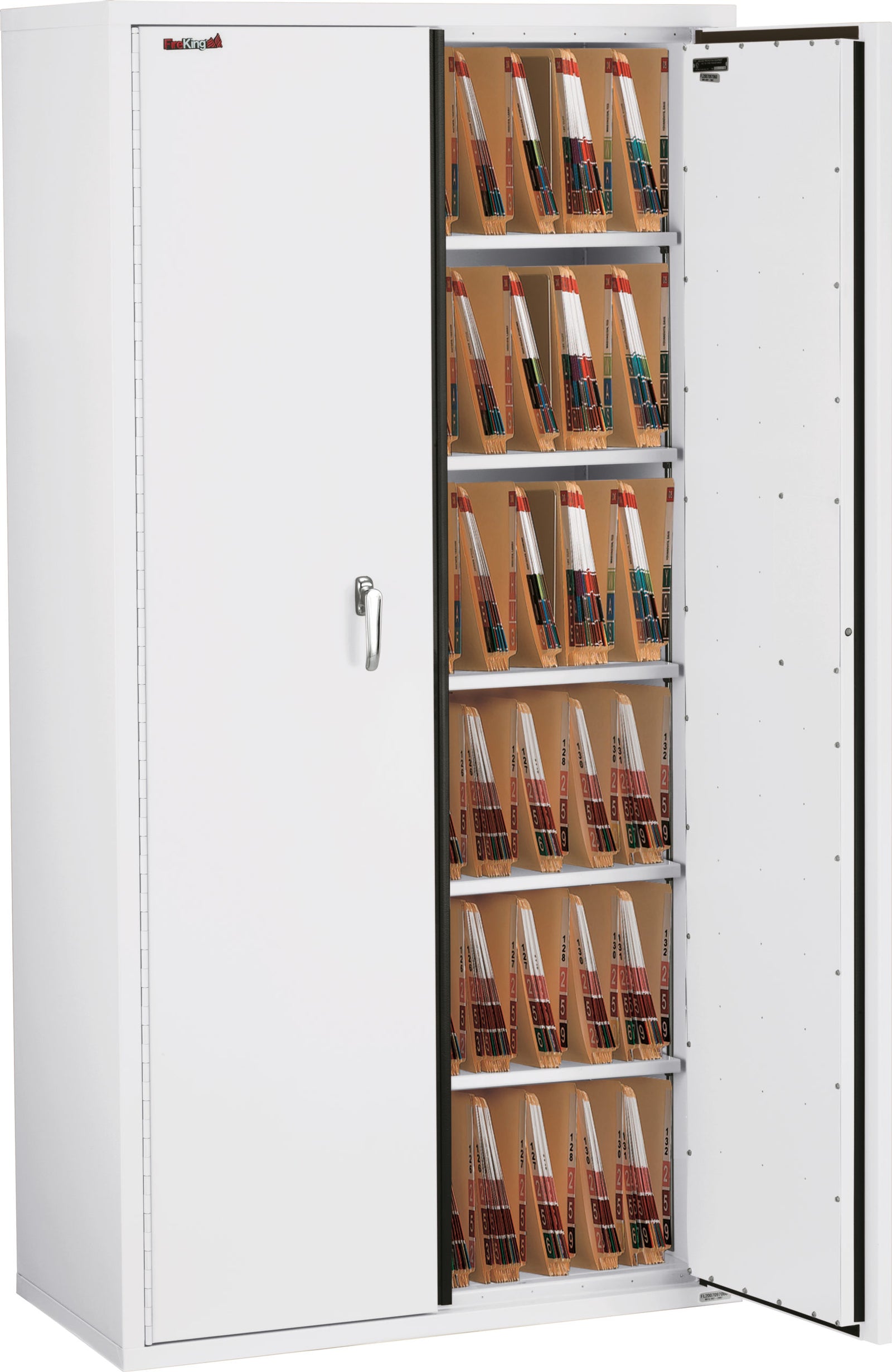 FireKing CF7236-MD Secure Storage Cabinet Arctic White