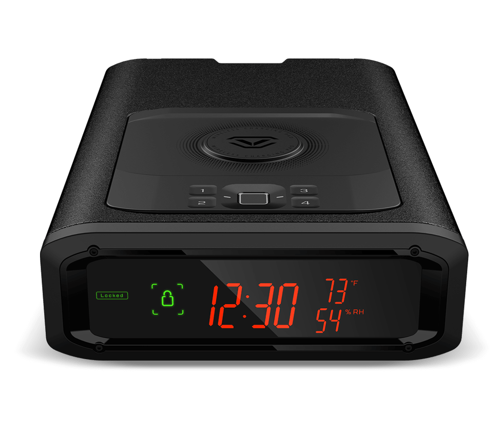Vaultek Smart Station Slider Safe with Wireless Phone Charger Black