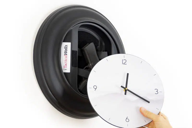 Tactical Walls Mini Wall Clock Round Open
