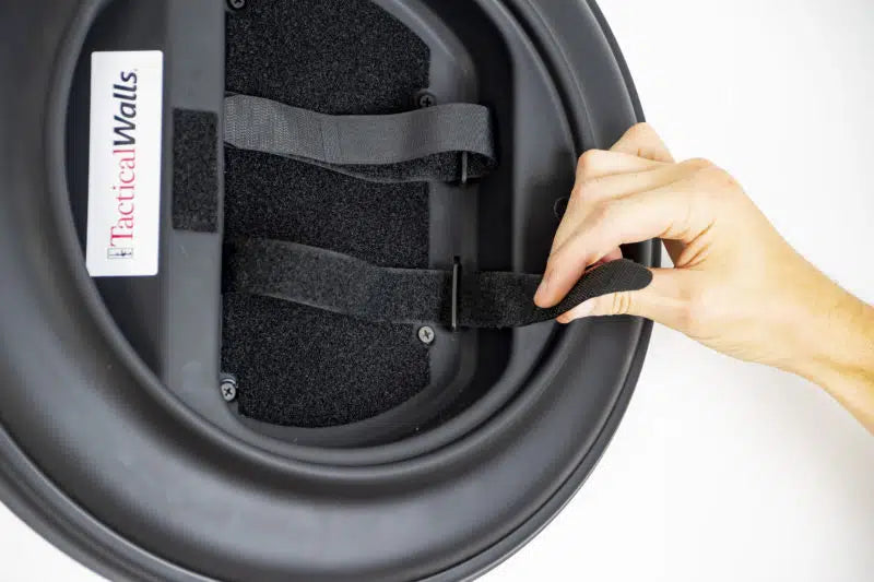 Tactical Walls Mini Wall Clock Round Open Straps