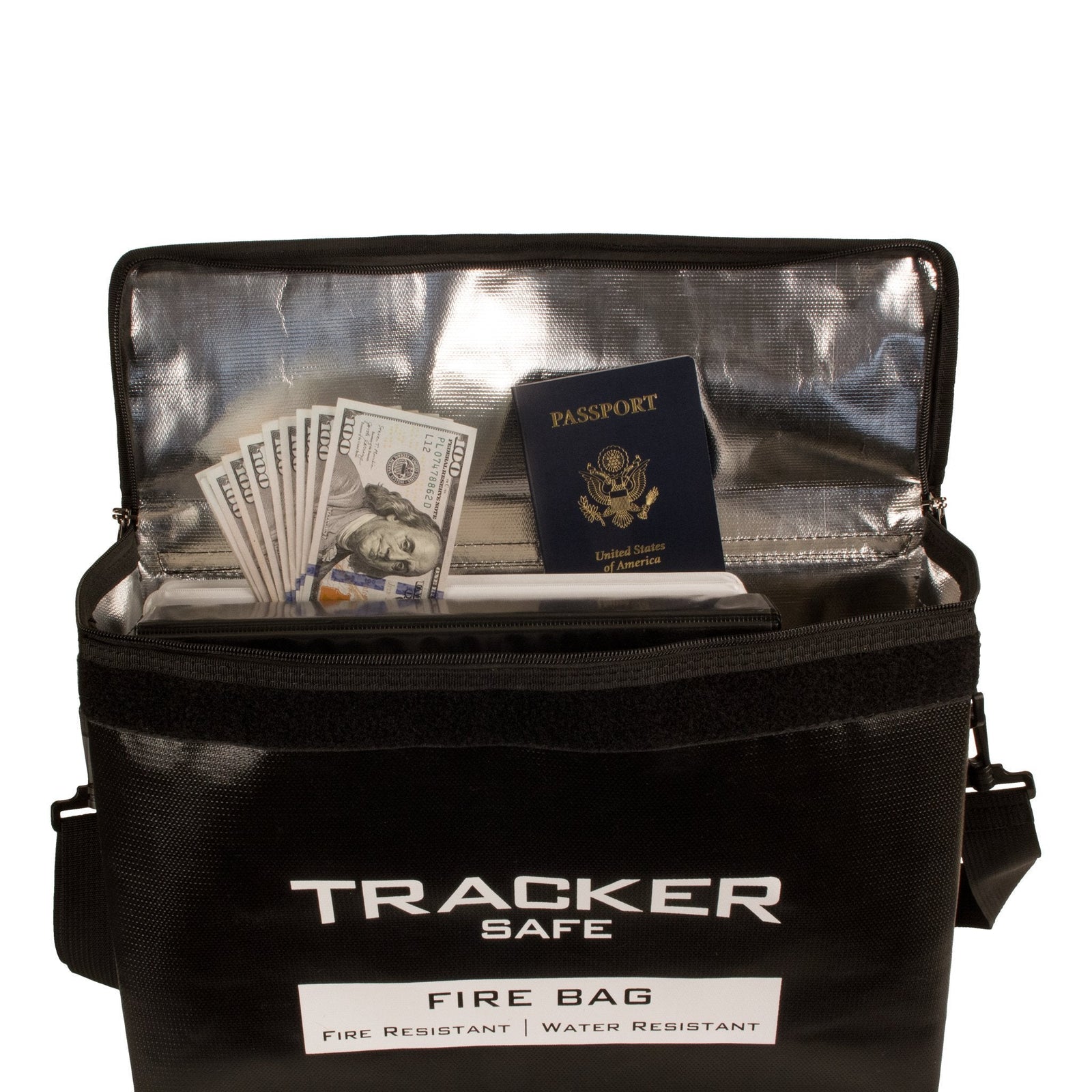 Tracker FB1612 Extra Large Fire & Water Resistant Bag (12" H x 16" W x 5.00" D)