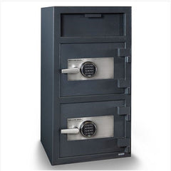 Hollon FDD-4020EE Double Door Depository Safe - Safe and Vault