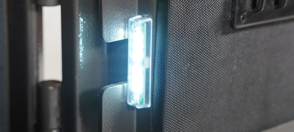 Sports Afield SA-DIA2-BIO Sanctuary Diamond Series Biometric Home &amp; Office Safe Lightbar