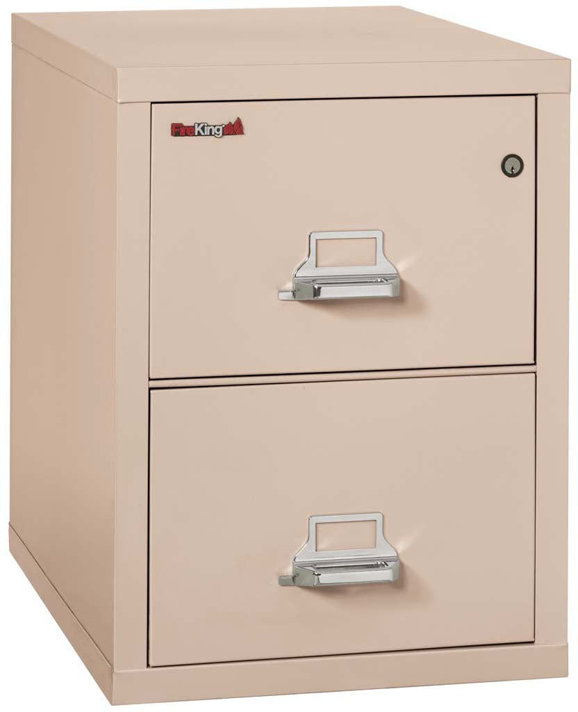 FireKing 2-2131-C Two Drawer Legal 31&quot; D Fire File Cabinet Champagne