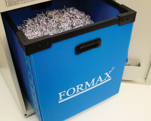 Formax FD 87 Plasti Plastic and Laminate Shredder
