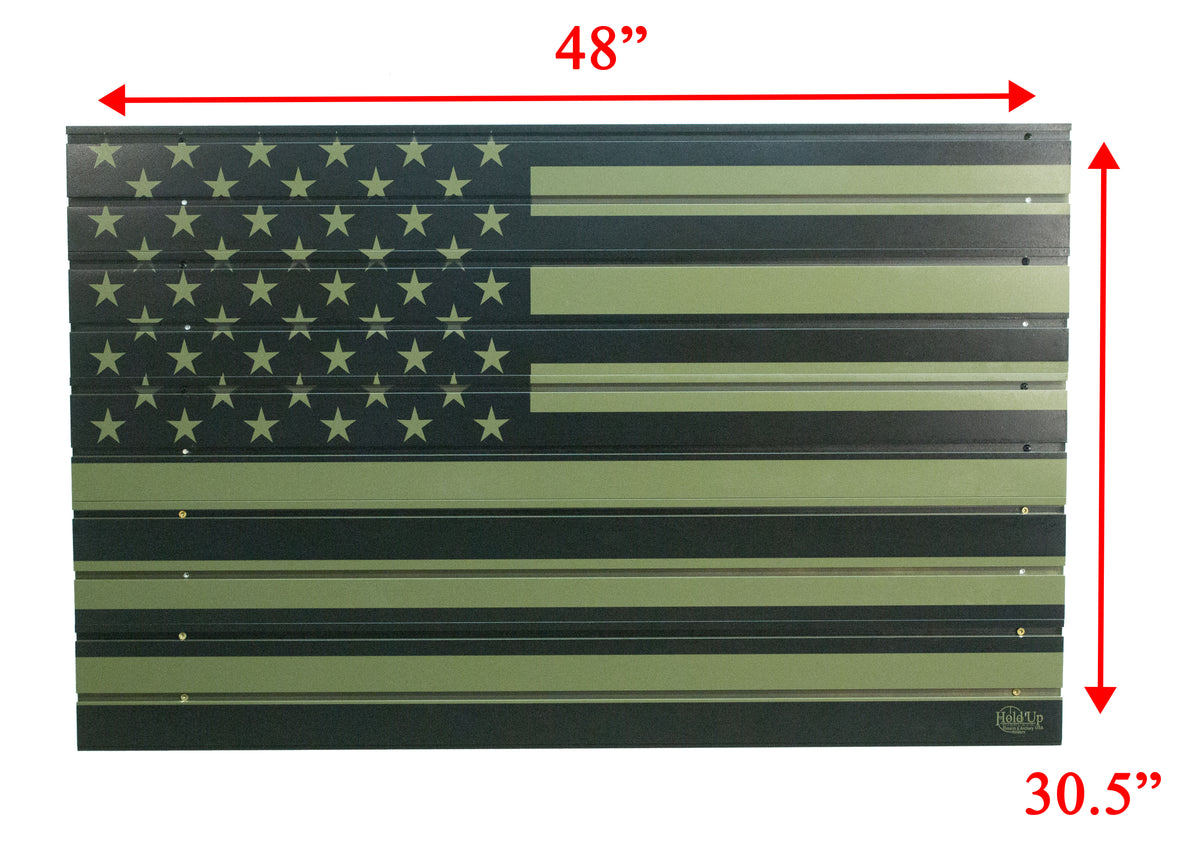 Hold Up Displays HDSW2-2.5X4-GF Dimensions