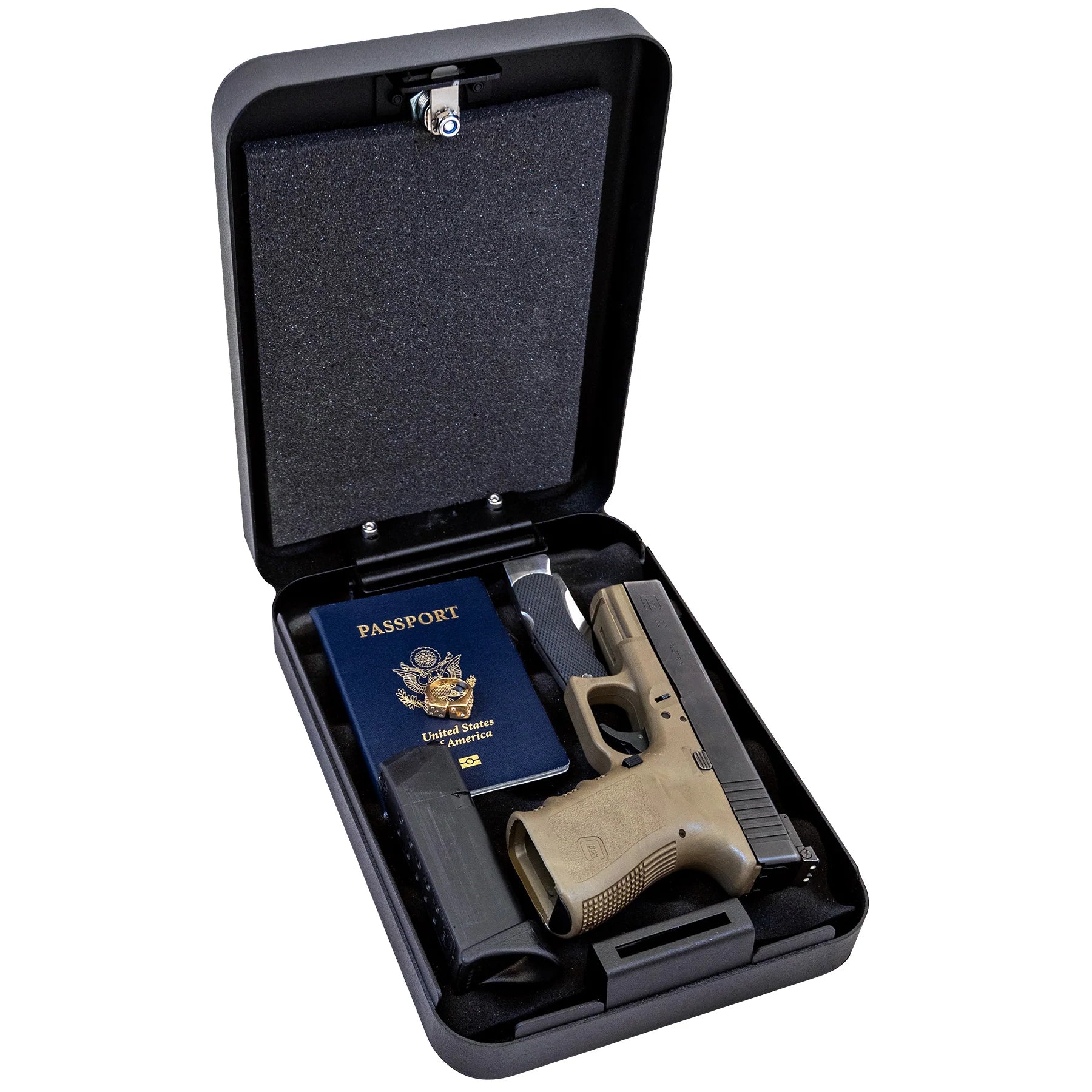 Liberty HDV-50 Key Lock Portable Handgun Vault