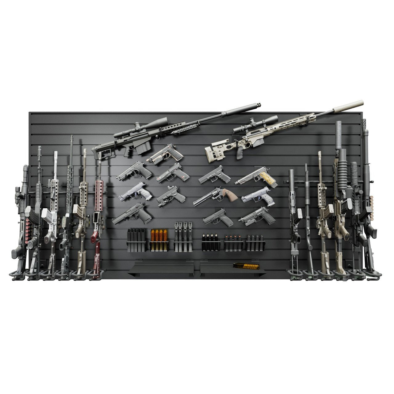 Hold Up Displays HD107 Tactical Wall Display | Gun Storage System ...