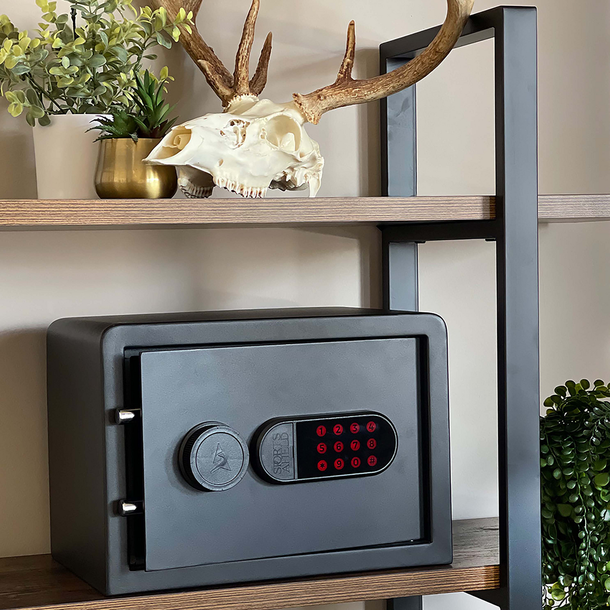 Sports Afield SA-PV2M Personal Security Vault Lifestyle Image On a Shelf