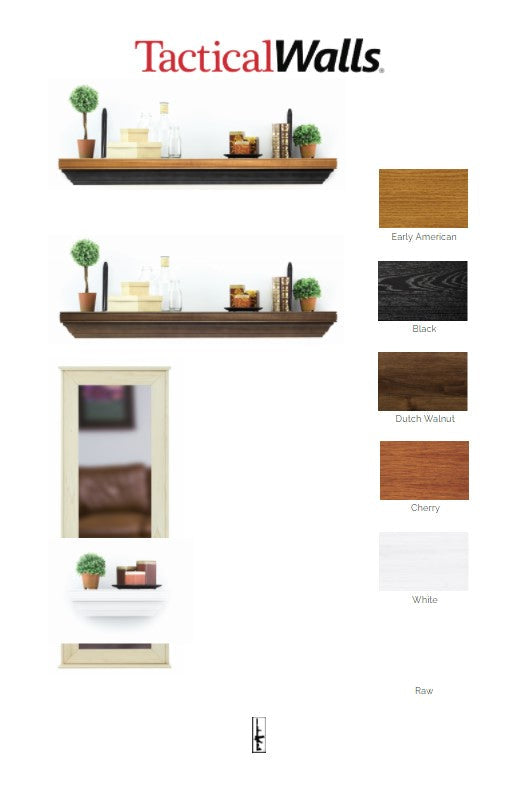 Tactical Walls - Tactical Walls 1420M Concealment Dry Erase Board With Magnetic Or RFID Lock