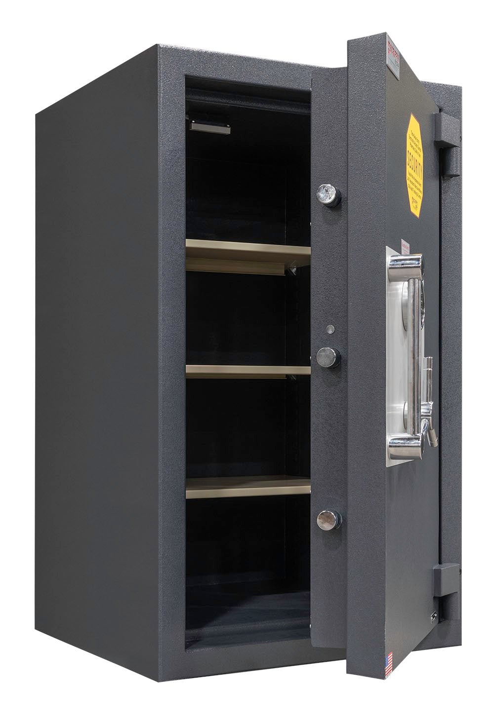 AMSEC CE4524 AMVAULT TL-15 Fire Rated Composite Safe Door Open