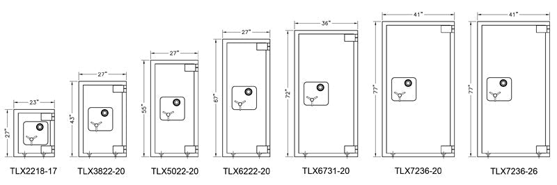 Access TLX6731-20 DuraVault TL30X6 High Security Safe