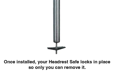 Discreet Vehicle Safe, The Headrest Safe™ Co.
