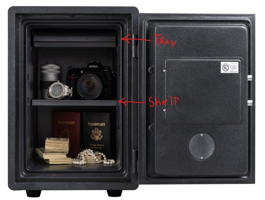 AMSEC WFS149 Fireproof Wall Safe