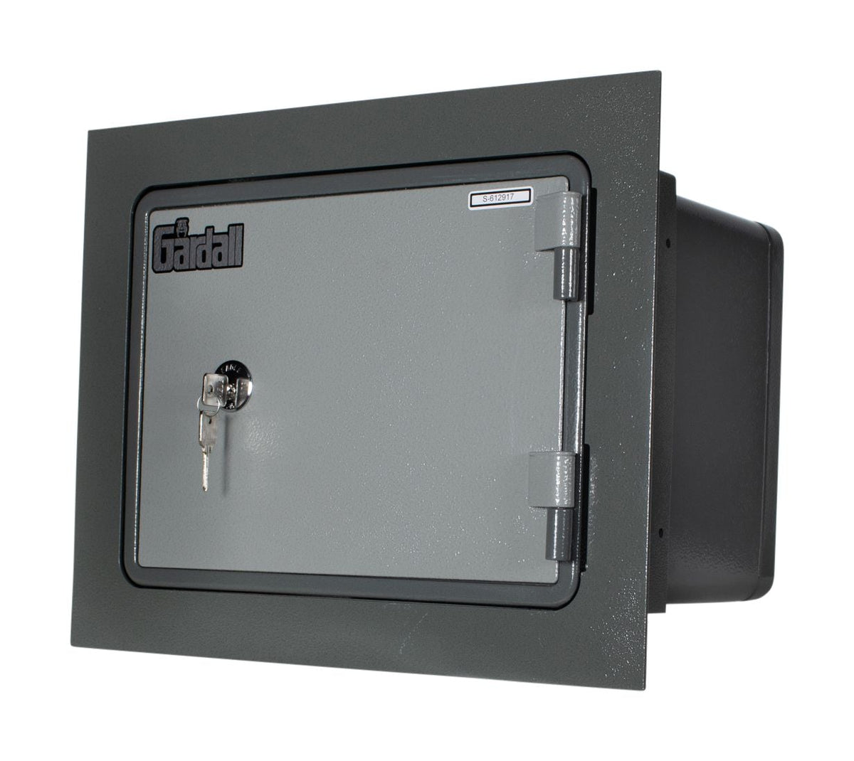 Gardall WMS911-G-K Fireproof Wall Safe (with flange) with Key Lock