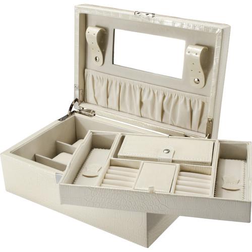 Barska BF12504 Cheri Bliss Jewelry Case JC-400-1 Open with Tray Pulled Out