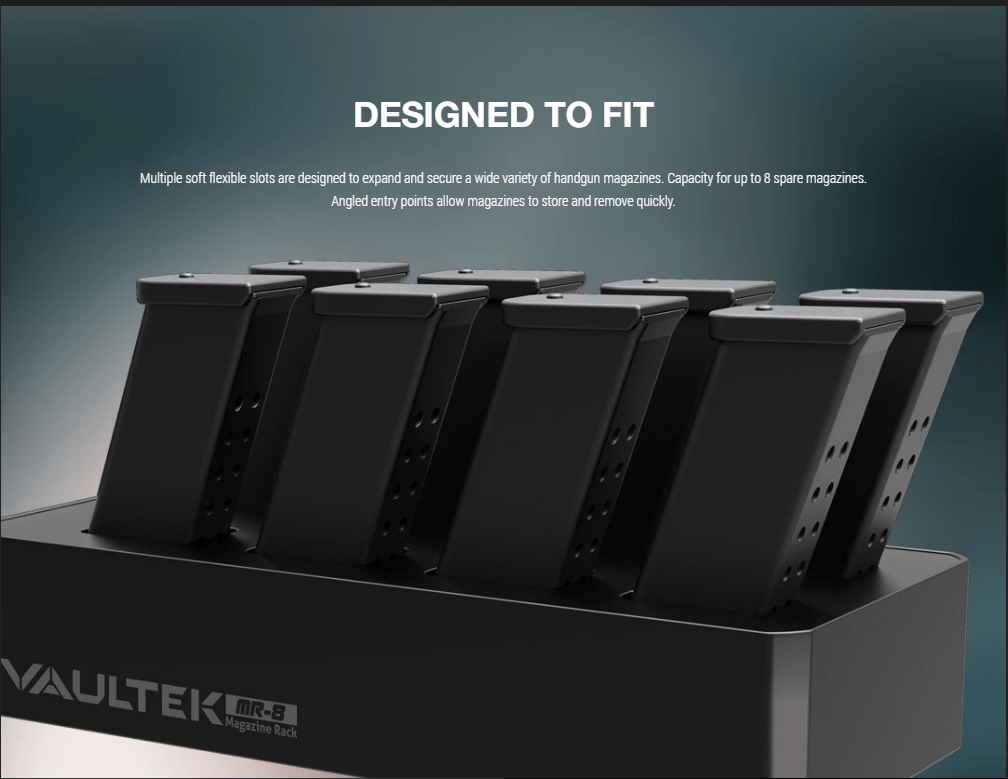 Vaultek MR-8/MR-8U Magazine Rack Empty