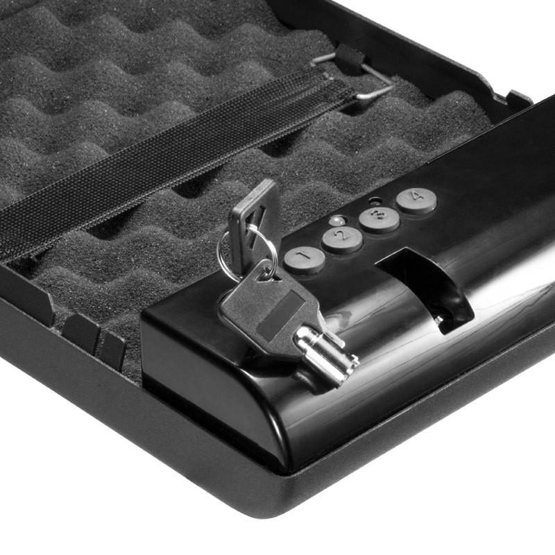 Barska AX11968 Digital Keypad Compact Lock Box - Refurbished