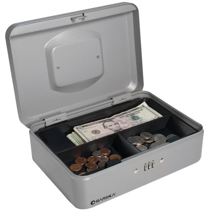 Barska CB11786 10" Cash Box with Combination