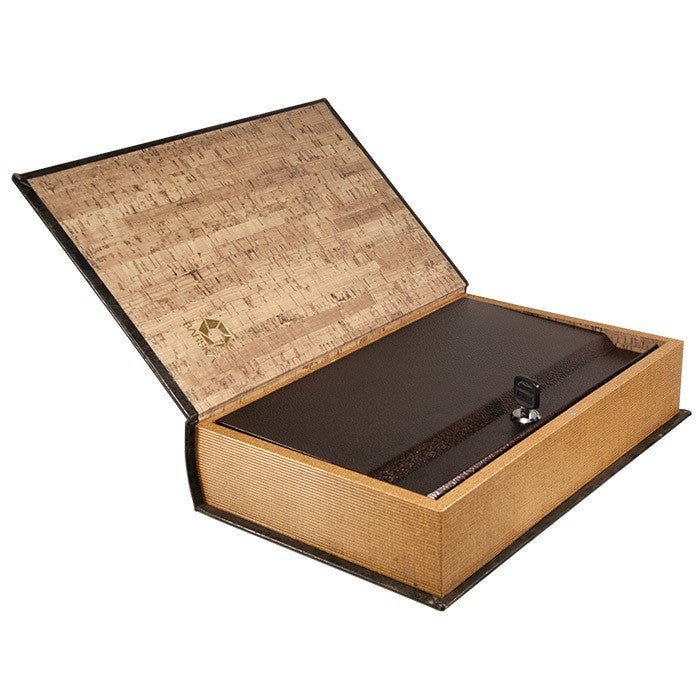 Barska CB11992 Large Antique Book Lock Box - Safe and Vault Store.com