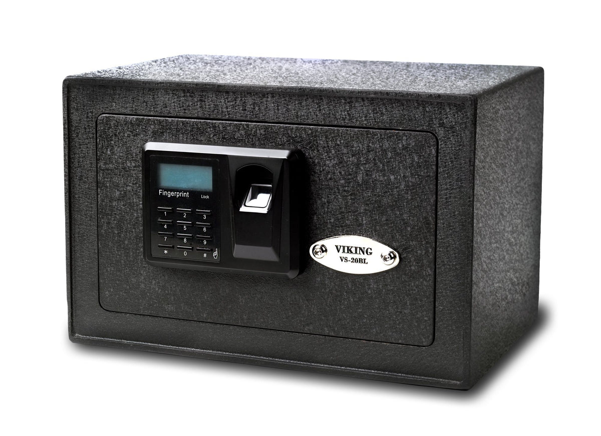 Biometric & Fingerprint Safes - Viking VS-20BLX MINI Biometric Safe