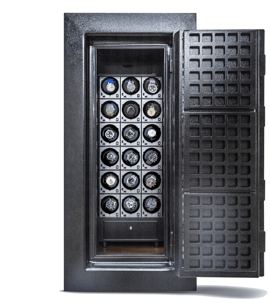 BlumSafe Professional Watch Winder Burglar & Fire Safe