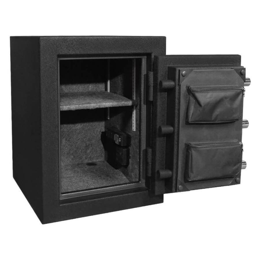 Stealth HS4 UL Home and Office Safe Door Wide Open with Interior Shot