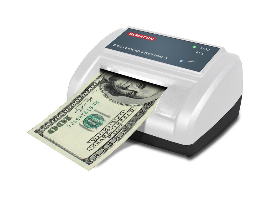 Coin And Currency Counters - Semacon S-950 Counterfeit Money Detector S950