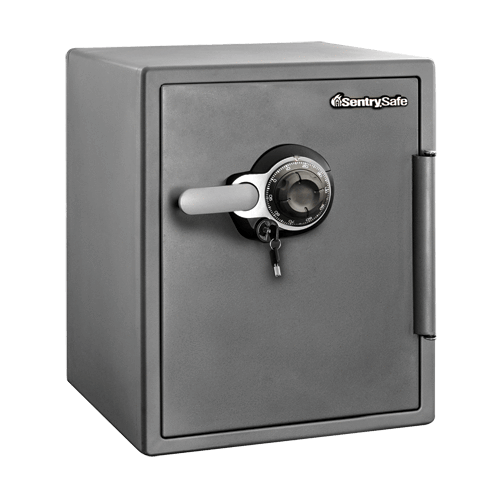 Waterproof fireproof safe protecting items from fire and water