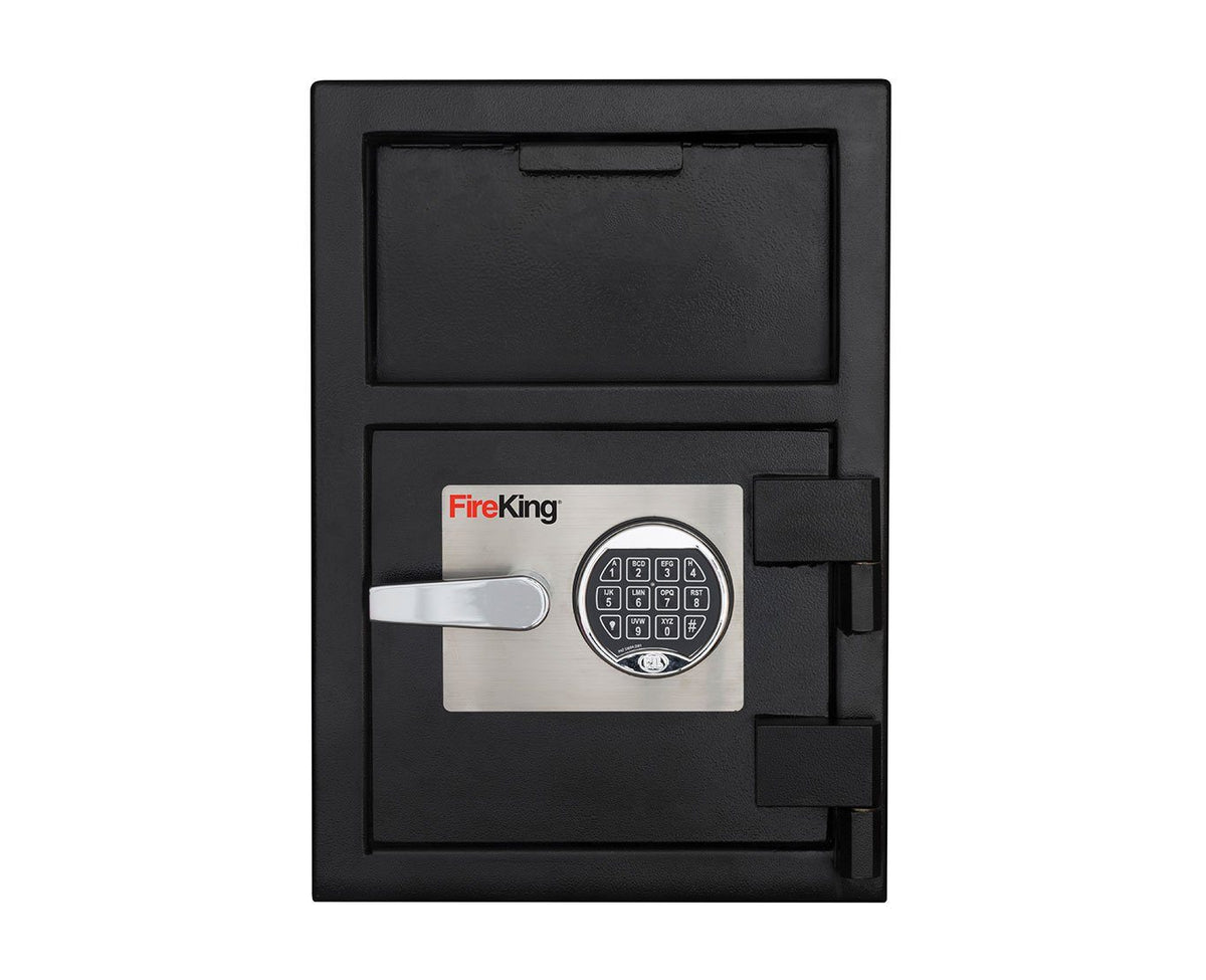 FireKing SB2414-BLEL Front Loading Depository Safe Front