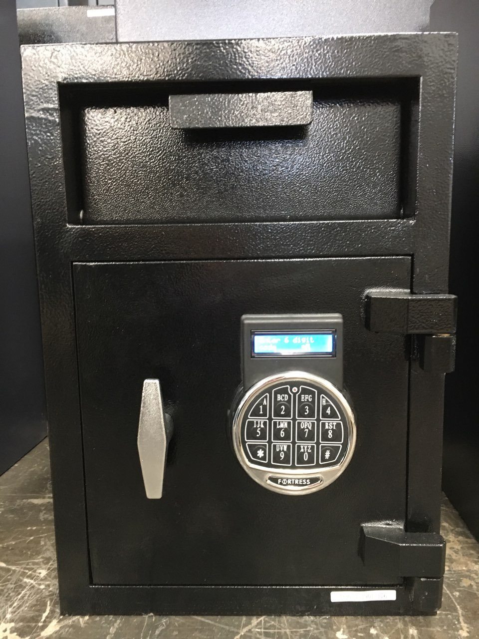 Front Loading Deposit Safes - SafeandVaultStore F-2014E Depository Safe With Fortress Electronic Lock