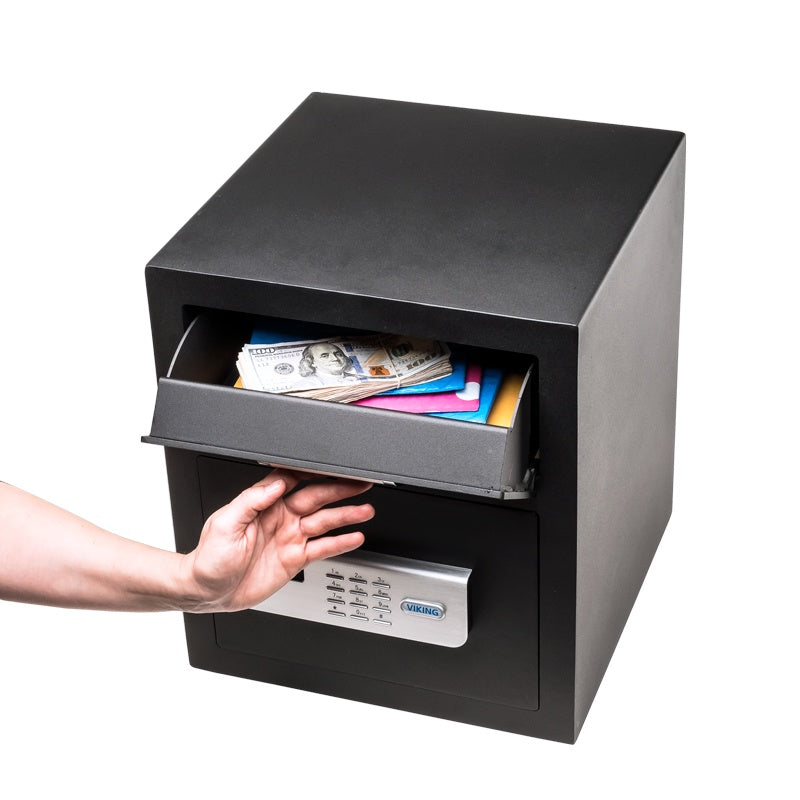 Viking VS-40DS Depository Safe with Keypad Lock Opening Depository Slot