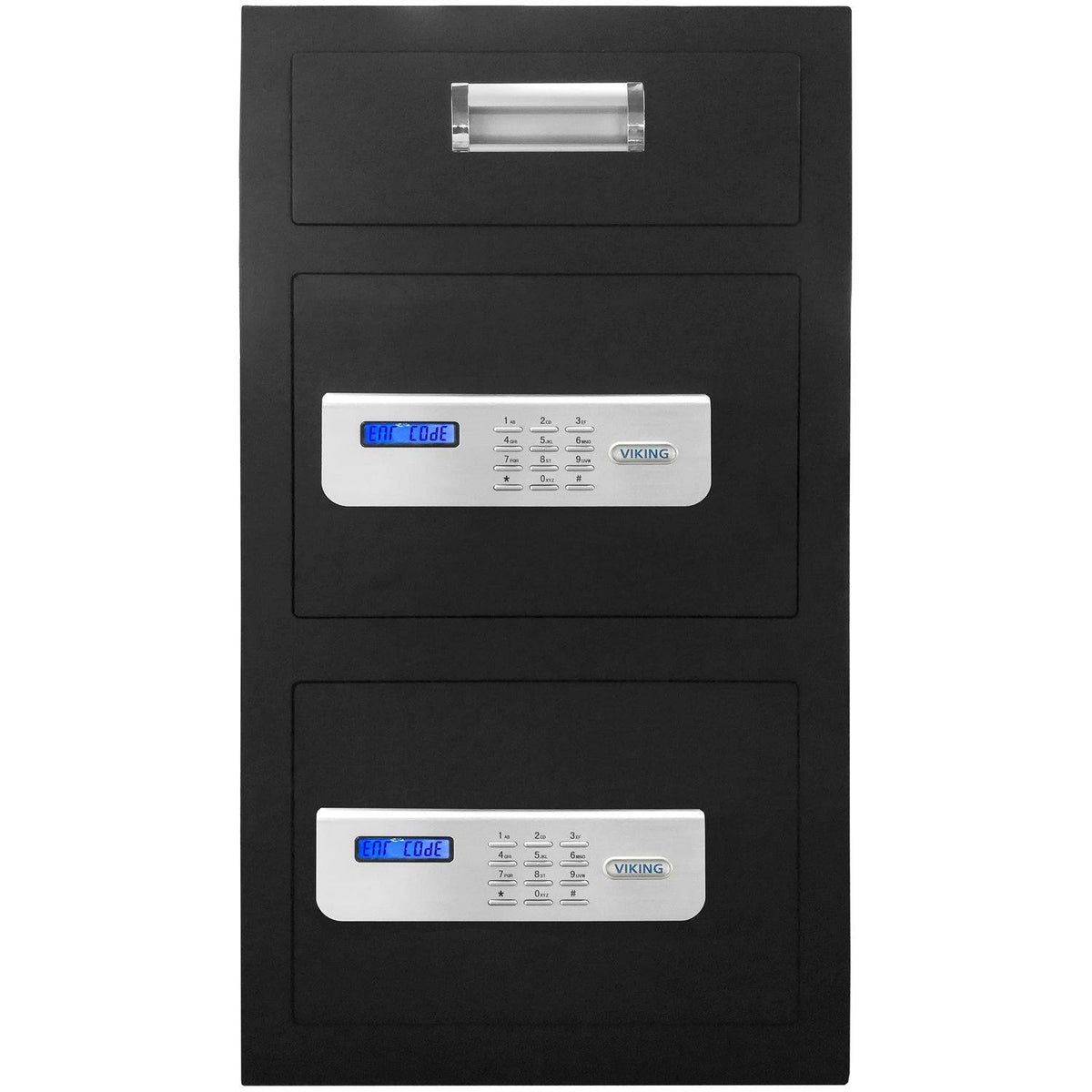Viking VS-70DS Double Door Depository Safe with Electronic Locks Front View