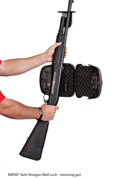 Hornady 98180 RAPID RFID Safe Shotgun Wall Lock - Safe and Vault