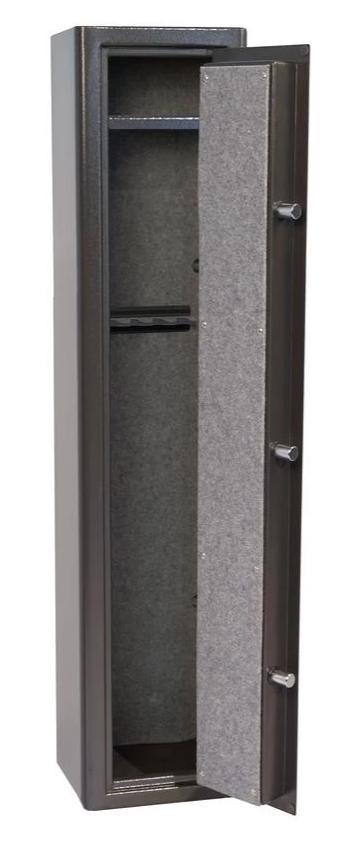 Sports Afield SA-HDF Home Defense 4-Gun Long Gun Safe Door Open