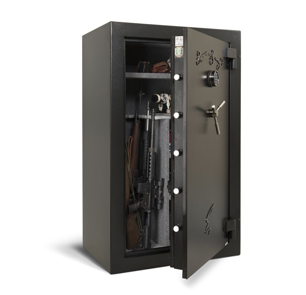 AMSEC SF6036E5 Rifle &amp; Gun Safe Door Open