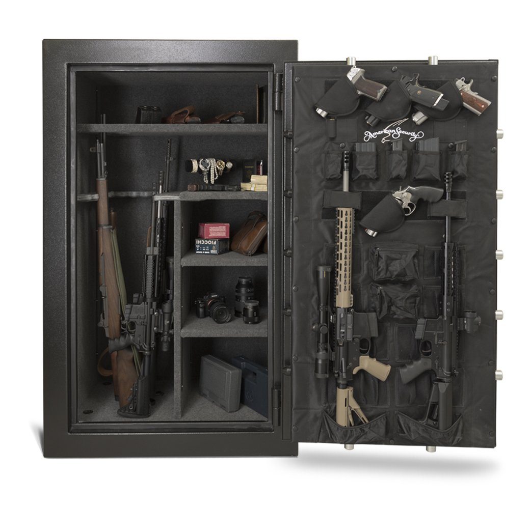AMSEC SF6036E5 Rifle &amp; Gun Safe Door Wide Open Full 2