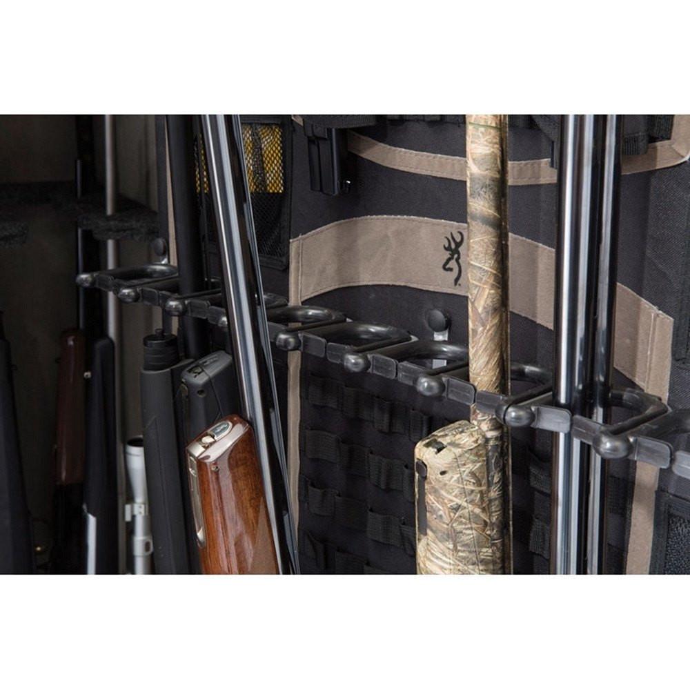 Browning M49 Medallion Series Gun Safe Barrel Rack Closeup
