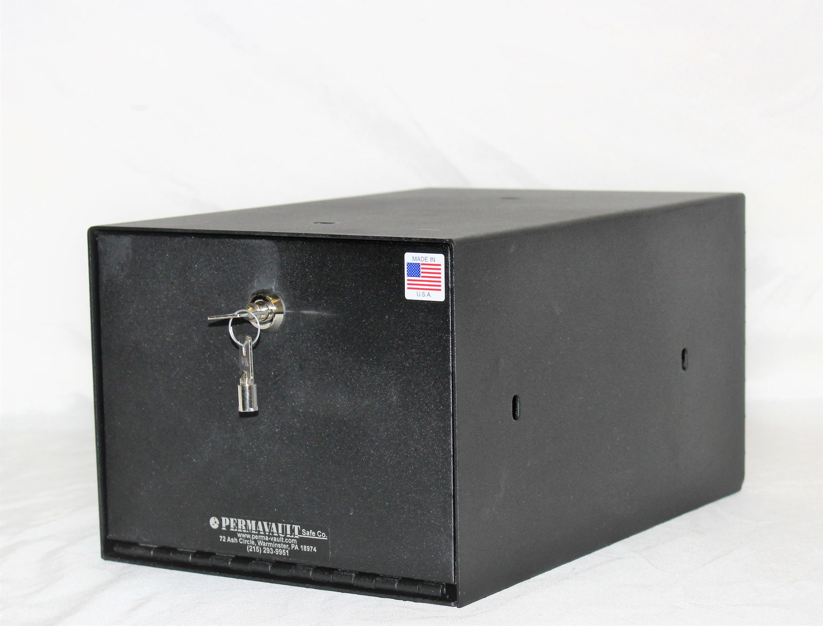 Handgun And Pistol Safes - Perma-Vault PVB-5813 Large Capacity Pistol Box Security Cam Lock
