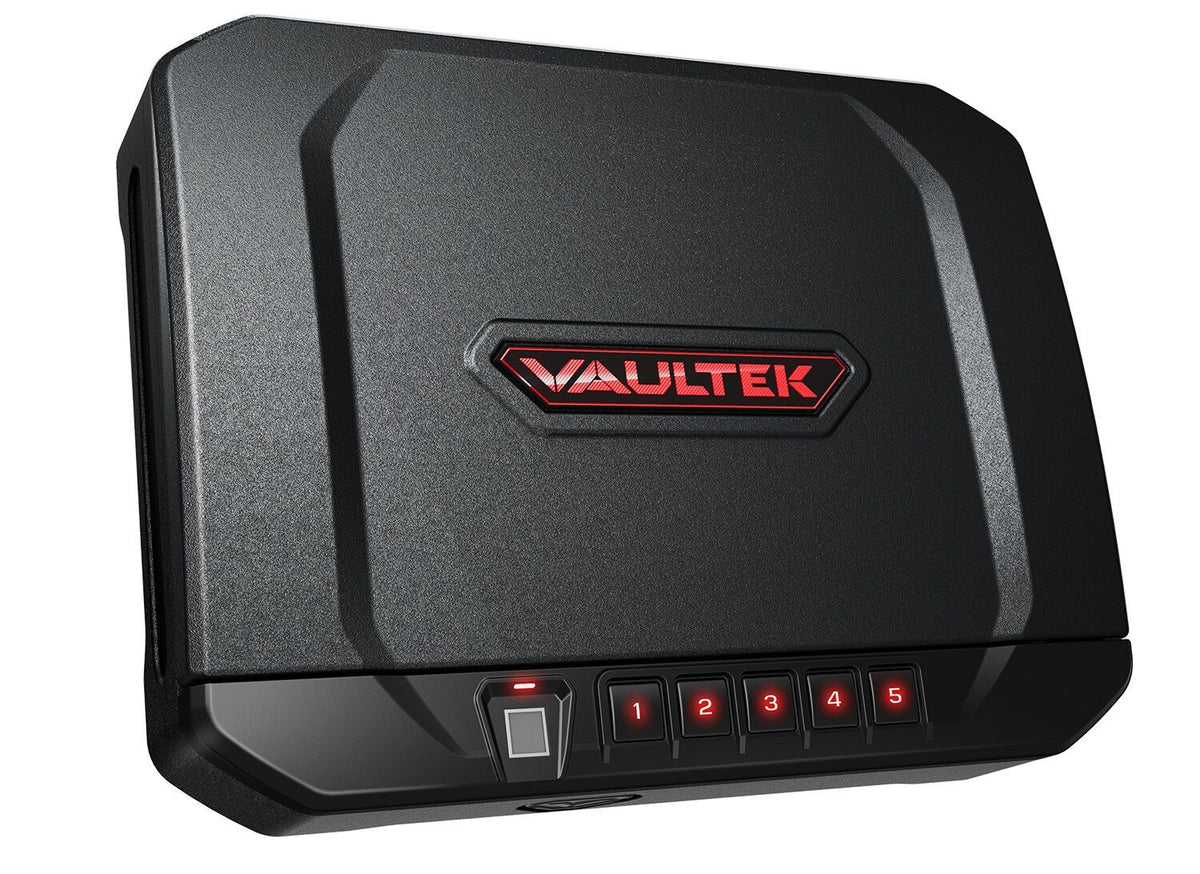 Handgun And Pistol Safes - Vaultek VT20i Rugged Biometric Bluetooth Smart Safe
