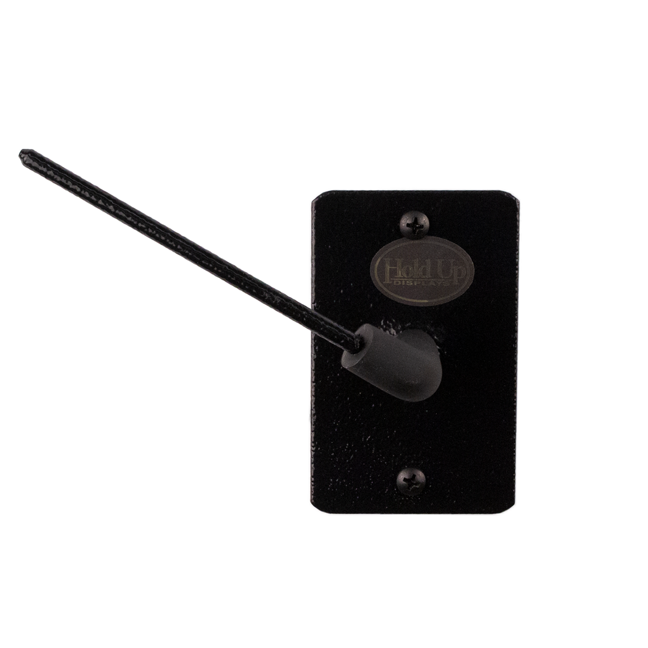 Hold Up Displays Left Facing 90° Angle In Barrel Pistol Holder HD52L9