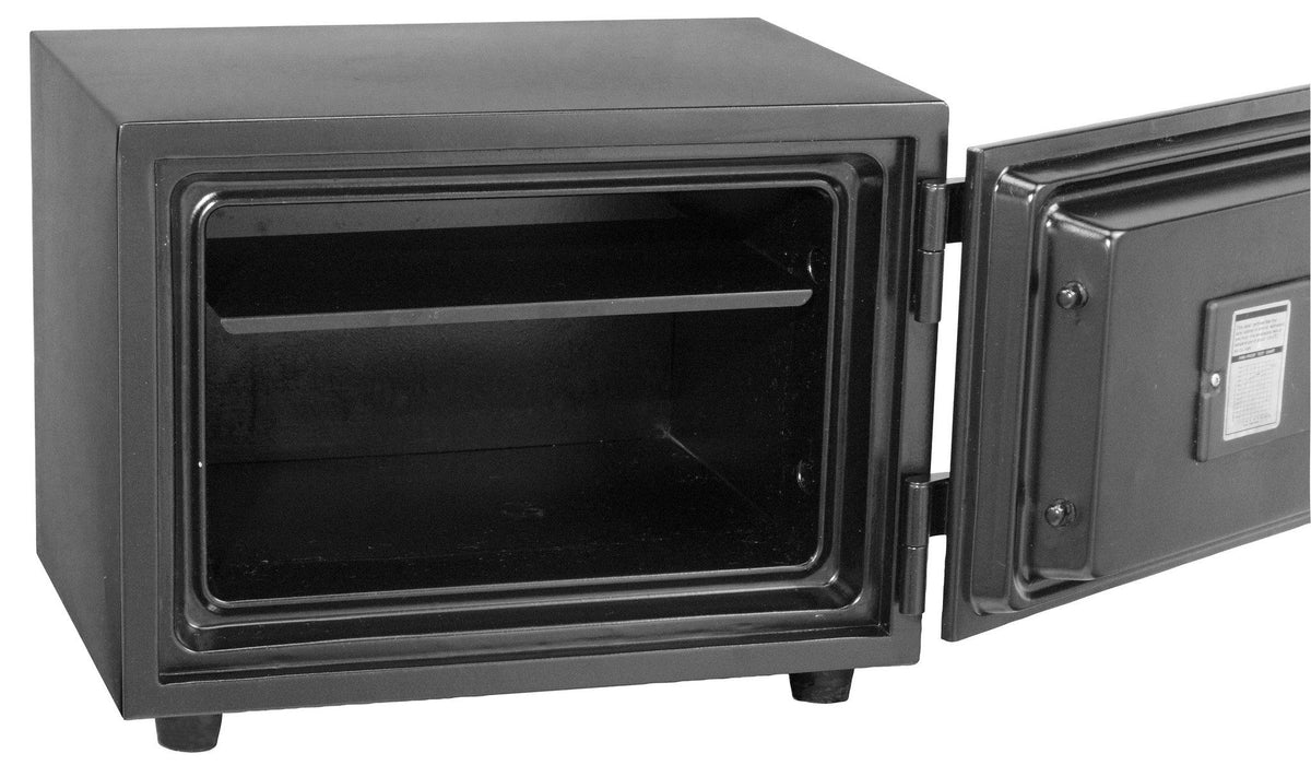 Honeywell 2102 Water Resistant Steel Fire Safe Door Wide Open