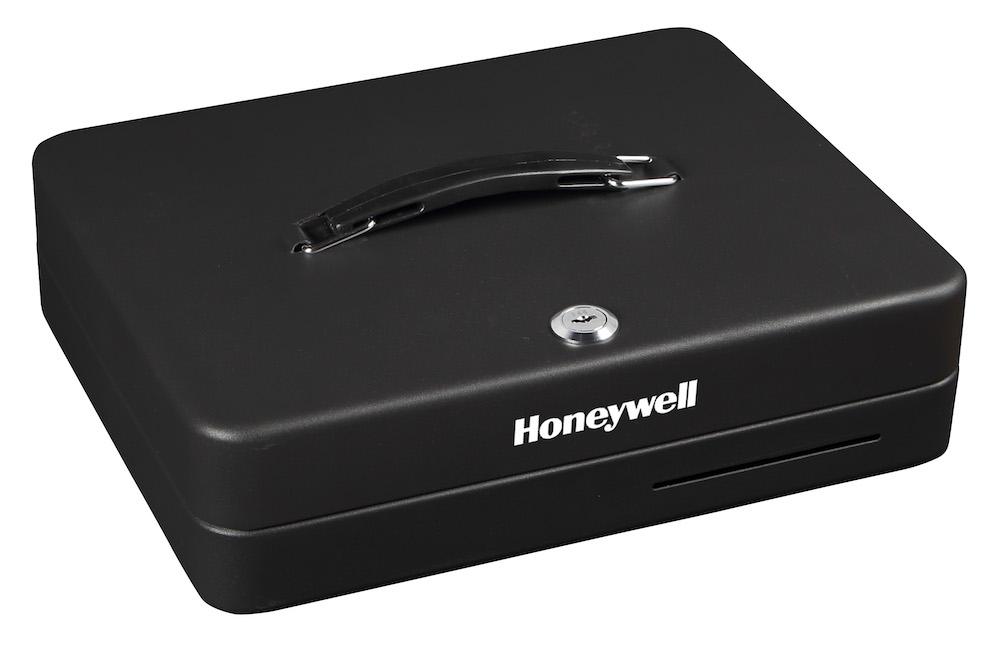 Honeywell 6113 Deluxe Steel Cash Box With Key Lock