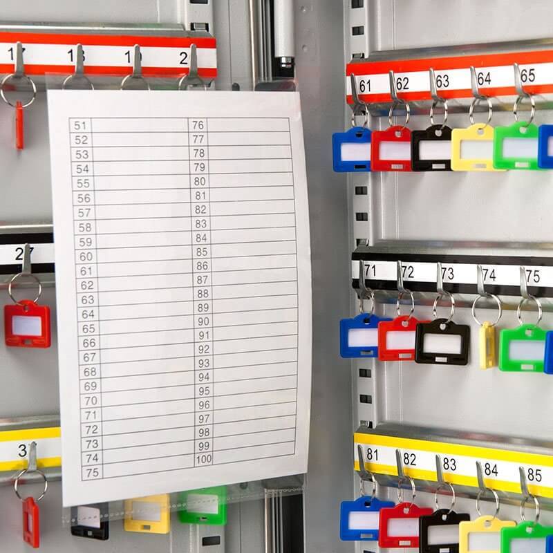 Key Cabinets - Barska CB12490 400 Position Key Cabinet With Key Lock