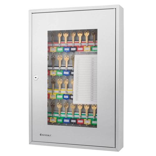 Barska CB12950 50 Position Key Cabinet Grey with Glass Door - Safe and ...