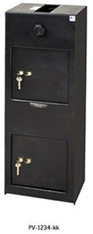 Perma-Vault PV-1234-CK Dual Compartment Rotary Depository Safe