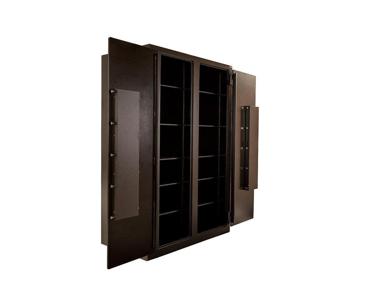 Cennox B7248D2-FK1 Retail Inventory Control Safe Doors Open Angled