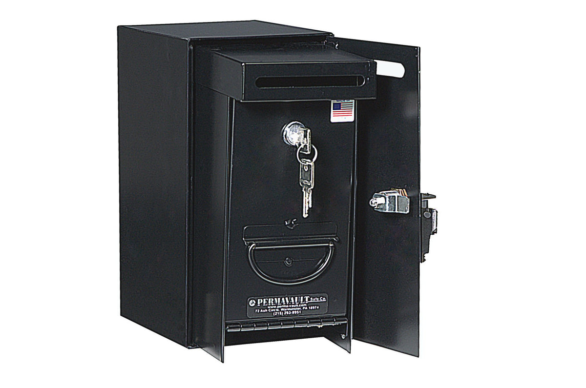 Perma-Vault PRO-1150-M Twice-As-Safe Drop Box with Medeco Key Lock