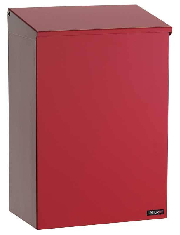 Qualarc ALX-100-RD Top Loading Wall Mount Mailbox - Red
