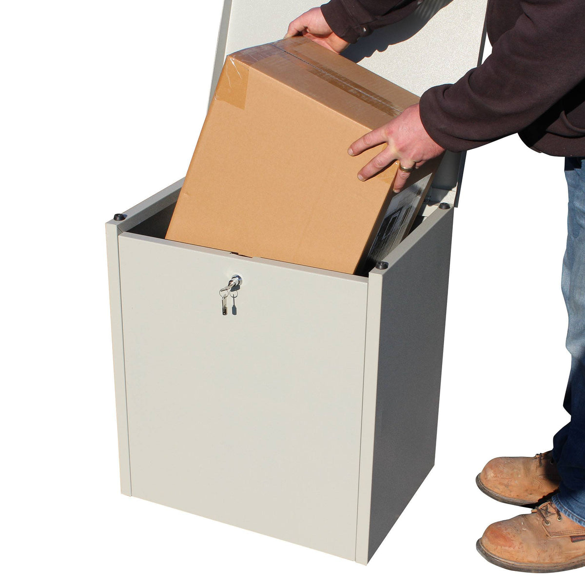 Qualarc PCSDB-MD Parcel Chest Secure Delivery Box (Medium Size)